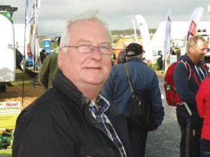 EU ambassador Bernard Savage at Fieldays.