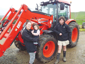 Sarah, baby Jane and Josh Gourley