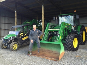 Beef and deer farmer, Shane McManaway.