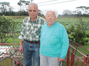 Joe and the late Fay Gock pictured in 2013.