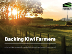 Federated Farmers says this isn’t just another wish list or a collection of vague ideas.