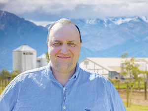 Rhys Roberts chief executive of Align Farms, which runs seven farms between the Ashburton and Rangitata Rivers in Mid- Canterbury, this year’s NZ winner of the Zanda McDonald Award.