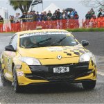 Euro rally car sticks like ‘limpet’