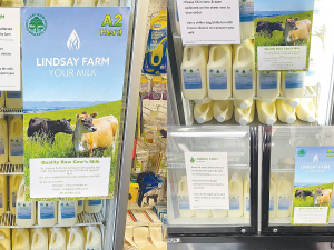 Registered provider of raw milk, Lindsay Farm is recalling product after the detection of Campylobacter. Photo: Facebook