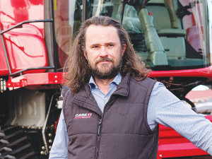 General manager of Case IH Australia/New Zealand Peter McCann says the new Fieldays sponsorship tops off a good year for the company.