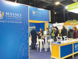 Like previous years, Massey staff will be sharing leading research, innovation and teaching with visitors at Fieldays this year.
