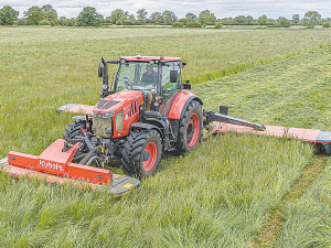 Kubota’s farm machinery sales soared in the past year.