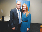 Former National leader Todd Muller and his wife Michelle.