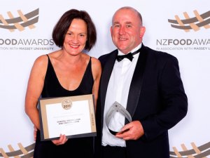 Supreme winners: Coastal Spring Lamb owners Suze and Richard Redmayne.