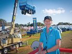 CD field days sales manager Cheryl Riddell.