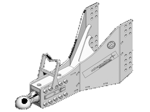 The operator can trigger a release button in the cabin that allows the drawbar to release the baler in little more than a few seconds.