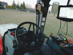 PowerSteer is a retrofit tractor autosteering system.