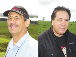 Kingi Smiler (left) and Sonny Tau.
