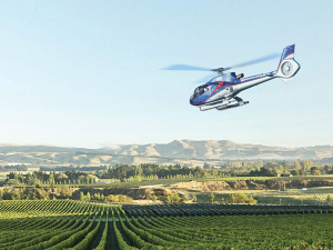 Heli winery tour