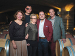 From left: Emma Jenkins MW, Tutorial Dux - Andres Aragon Perez, Helen Masters, Institute of MW winner - Maciej Zimny and Blair Walter.