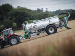 All-terrain fert spreading mode