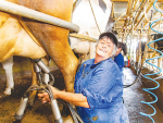 Karen Chapman has been supported by a network of dairy farmers.