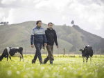 Brothers Manoj Kumar and Sumit Kamboj say buying their first farm is a dream come true.