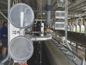 Milk cooling accounts for 30% of total energy costs of the dairy.