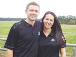 Manawatu Share Farmers of the Year, Will Hinton and Kali Rangiawha.