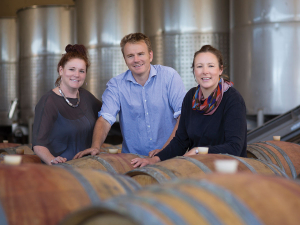 From left, Anna, Chris and Heidi