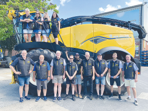 The group enjoyed factory tours and discussions with the technical, engineering and innovation teams.