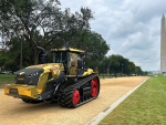 Golden Fendt tractor shines at US Capitol