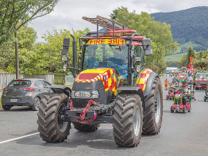 Fire tractor a hit