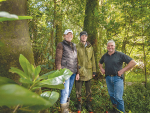 Damien and Jane Roper and their son Jack are on a mission to restore biodiversity and return native birds to homes and farms across Taranaki.