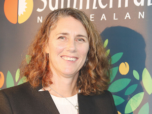 Summerfruit New Zealand chief executive Kate Hellstrom.