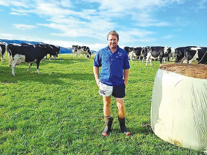 Michael Kiernan will talk about his lucerne crop at the field day this week.