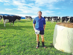 Michael Kiernan will talk about his lucerne crop at the field day this week.