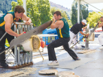 Timber sports is always a popular attraction at the Rural Games.