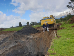 Illegal earthworks on Mr Boyd’s property. Photo Credit: Taranaki Regional Council