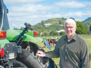 Farmer engineer and owner of Strainrite Maurice Wooster.