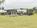 Successful dog triallist and Tararua farmer, Guy Peacock demonstrating with his heading dog during the 2022 Expo will be back in February 2023 at the Wairoa A&amp;P Showgrounds.