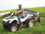 Kawasaki’s Brute Force 750 4x4 is designed for farmers wanting to do heavy-duty jobs quickly and without fuss.