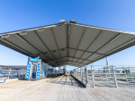 The animal handling facility at the new Dairy 4 Farm.