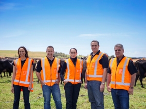 (From left) Sarena Johnson, Mark Johnson, Traci Houpapa, Hemi Toia and Rangitane Marsden.