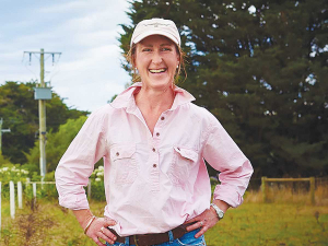 Victorian farmer Lisa Dwyer.