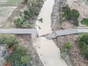 Cyclone Gabrielle caused damage across the North Island&#039;s east coast in February. Photo Credit: Chorus.