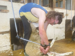 Students gain skills, confidence and resilience on farm. Photo Credit: Growing Future Farmers Facebook Page.