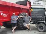 Conor and Fin Brown, Brown Agri Solutions.