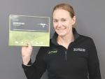 Ginny Dodunski won the Veterinary Impact Award for raising the profile of the Wormwise programme.