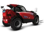 Electric telehandler for agriculture