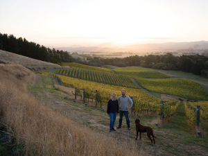 Pen Nash and Nicolas Brown. Photo by Richard Brimer.