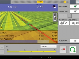 The latest addition to the Case IH precision package takes the game a step further with the NextSwath app.
