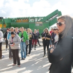 Dairy Women’s Network members on a farm tour.