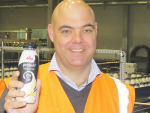 Fonterra’s Darren Moffat with the new Anchor protein drink.