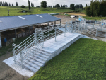 Te Pari’s new modular AB race can be integrated into both new or existing dairy facilities.